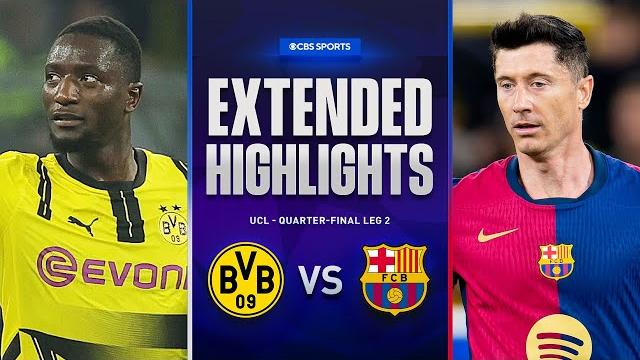 Borussia Dortmund vs. Barcelona: Extended Highlights | UCL Quarter-final Leg 2 | CBS Sports Golazo Borussia Dortmund vs. Barcelona: Extended Highlights | UCL Quarter-final Leg 2 | CBS Sports Golazo