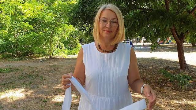 Платье-сарафан из батиста. Примерка Платье-сарафан из батиста. Примерка