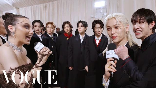 Stray Kids Prepare to Unveil Their Debut Met Gala Look | Met Gala 2024 With Emma Chamberlain Stray Kids Prepare to Unveil Their Debut Met Gala Look | Met Gala 2024 With Emma Chamberlain