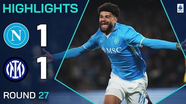 NAPOLI-INTER 1-1 | HIGHLIGHTS | Late Billing Equaliser Earns Point For Napoli | Serie A 2024/25 NAPOLI-INTER 1-1 | HIGHLIGHTS | Late Billing Equaliser Earns Point For Napoli | Serie A 2024/25