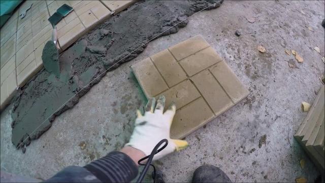 Особенности укладки тротуарной плитки на бетон на улице Особенности укладки тротуарной плитки на бетон на улице