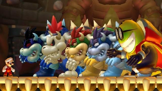 New Super Mario Bros U - Top 4 Final Boss Hacks New Super Mario Bros U - Top 4 Final Boss Hacks