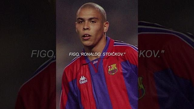 Day When Ronaldo Nazario Came To Barcelona | José Mourinho Day When Ronaldo Nazario Came To Barcelona | José Mourinho