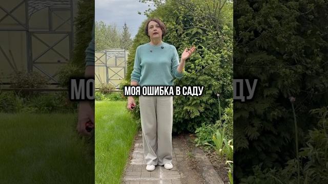 Моя ошибка в саду Моя ошибка в саду