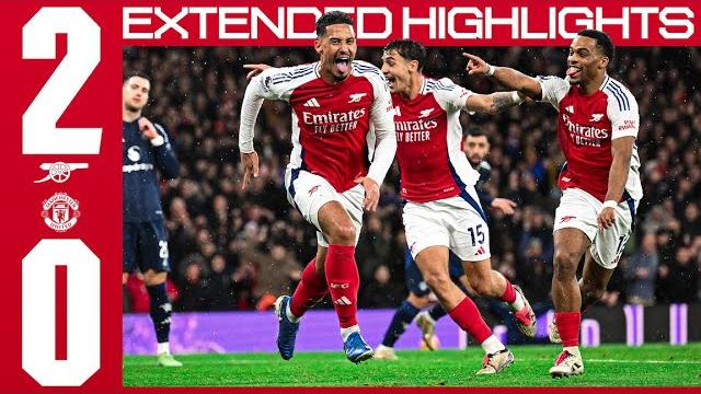 EXTENDED HIGHLIGHTS | Arsenal vs Manchester United (2-0) | Timber, Saliba earn us all three points EXTENDED HIGHLIGHTS | Arsenal vs Manchester United (2-0) | Timber, Saliba earn us all three points