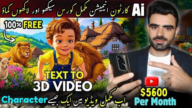 How to Make Animated Videos Using Ai in Mobile | 3D Cartoon Video Kaise Banaye ( Full Course) How to Make Animated Videos Using Ai in Mobile | 3D Cartoon Video Kaise Banaye ( Full Course)