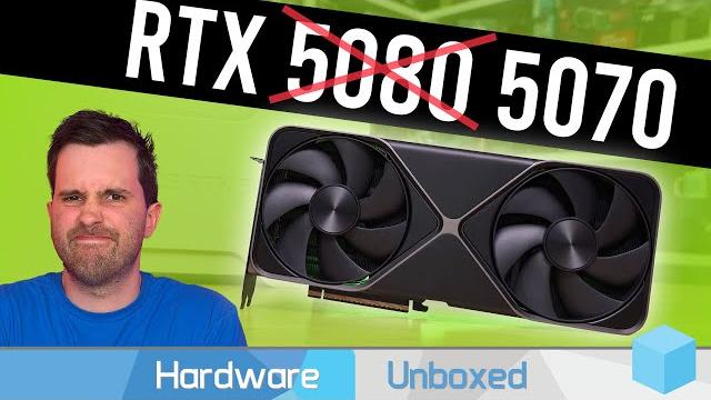 The RTX 5080 is Actually an RTX 5070 The RTX 5080 is Actually an RTX 5070