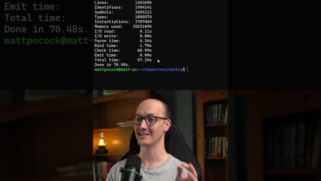 TypeScript is 10X FASTER on a 1.5M LOC Codebase TypeScript is 10X FASTER on a 1.5M LOC Codebase