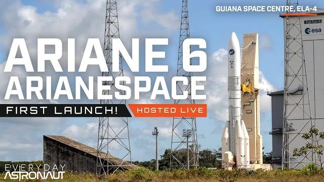 Watch The Ariane 6 Launch For The First Time! Watch The Ariane 6 Launch For The First Time!