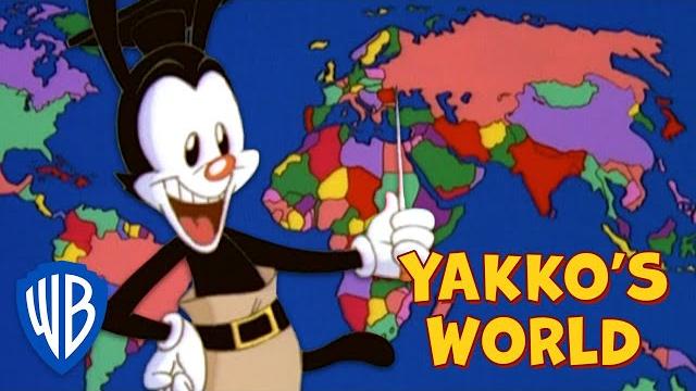 Animaniacs SING-ALONG | Yakko’s World | WB Kids Animaniacs SING-ALONG | Yakko’s World | WB Kids
