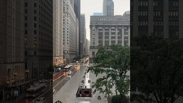 Time Lapse Video: Storm over Chicago's Loop Time Lapse Video: Storm over Chicago's Loop