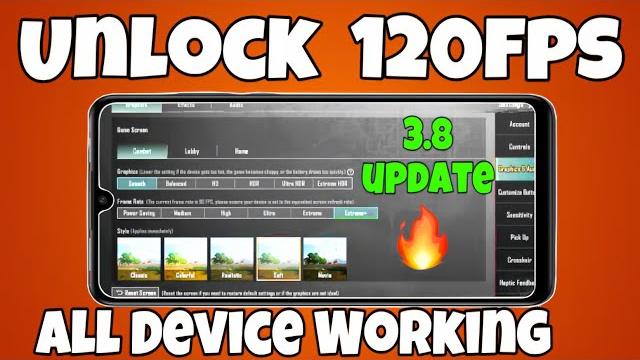 How to unlock 120FPS in Android in 3.8 update | iPad view PUBG mobile 3.8 | 120FPS PUBG mobile 3.8 How to unlock 120FPS in Android in 3.8 update | iPad view PUBG mobile 3.8 | 120FPS PUBG mobile 3.8
