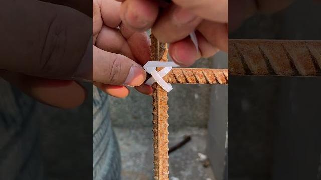 Zip Ties for Rebar—Works Like a Charm! Zip Ties for Rebar—Works Like a Charm!