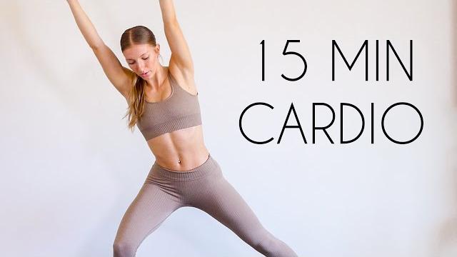 15 MIN BEGINNER CARDIO Workout (At Home No Equipment) 15 MIN BEGINNER CARDIO Workout (At Home No Equipment)