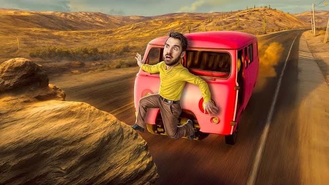 ВЕСЁЛАЯ ПОЕЗДКА НА ФУРГОНЧИКЕ в Drive Beyond Horizons ВЕСЁЛАЯ ПОЕЗДКА НА ФУРГОНЧИКЕ в Drive Beyond Horizons