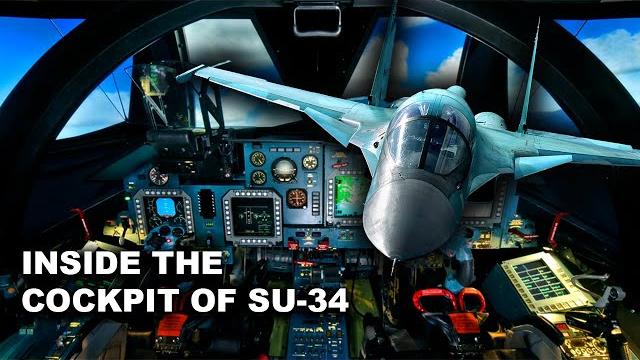 SU-34! Russia's Supersonic Tactical Bomber (Сухой Су-34) Flying Commands Explained Inside Cockpit! SU-34! Russia's Supersonic Tactical Bomber (Сухой Су-34) Flying Commands Explained Inside Cockpit!