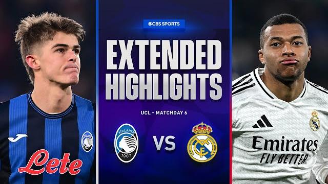 Atalanta vs. Real Madrid: Extended Highlights | UCL League Phase MD 6 | CBS Sports Golazo Atalanta vs. Real Madrid: Extended Highlights | UCL League Phase MD 6 | CBS Sports Golazo