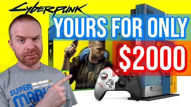 Xbox One X Cyberpunk 2077 Limited Edition Bundle is up for preorder (it costs 2000 dollars) Xbox One X Cyberpunk 2077 Limited Edition Bundle is up for preorder (it costs 2000 dollars)