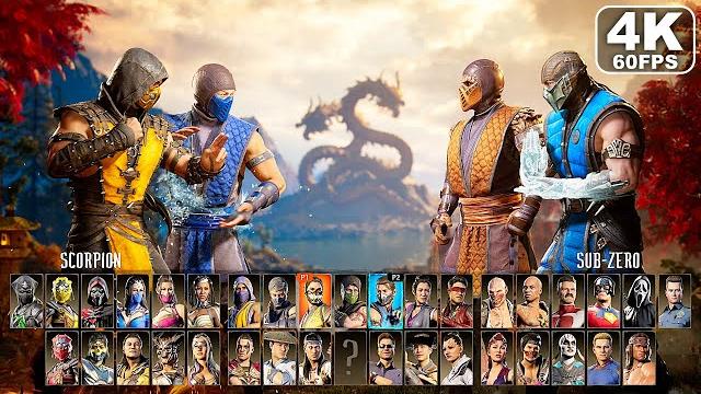 Mortal Kombat 1 Gameplay All Characters MK1 Mortal Kombat 1 Gameplay All Characters MK1