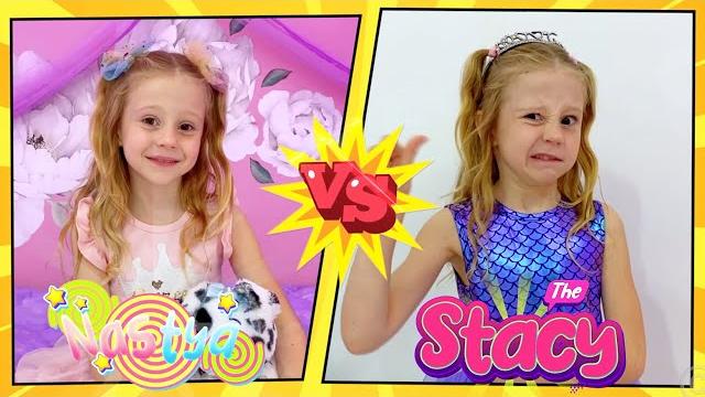 Nastya and Stacy show good and bad behavior for kids Nastya and Stacy show good and bad behavior for kids