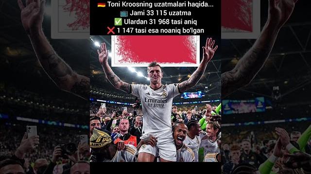 Toni Kroos nima bu️ Toni Kroos nima bu️