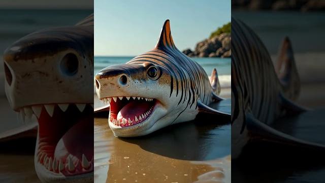 Unbelievable Animal Hybrids: TigerShark, OctoGorilla, WolfDolphin & CrocLeopard! #hybridanimals Unbelievable Animal Hybrids: TigerShark, OctoGorilla, WolfDolphin & CrocLeopard! #hybridanimals