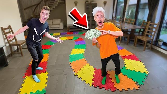 САМАЯ БОЛЬШАЯ НАПОЛЬНАЯ ИГРА В МИРЕ ! ПОБЕДИВШИЙ ПОЛУЧИТ $10,000 ! САМАЯ БОЛЬШАЯ НАПОЛЬНАЯ ИГРА В МИРЕ ! ПОБЕДИВШИЙ ПОЛУЧИТ $10,000 !