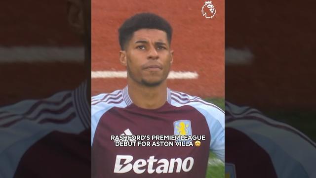 Rashford’s MUST-SEE Aston Villa debut ️ Rashford’s MUST-SEE Aston Villa debut ️
