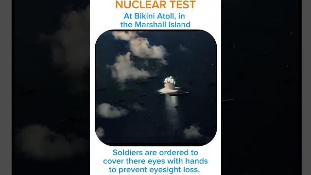 Nuclear Test #nuclearwar #facts Nuclear Test #nuclearwar #facts