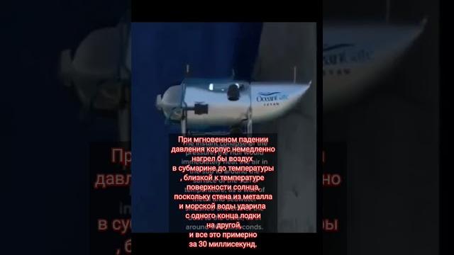 Как погиб батискаф Титан . Реконструкция Как погиб батискаф Титан . Реконструкция