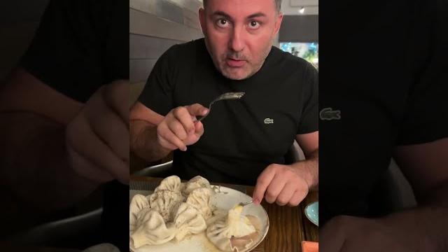 How to eat KHINKALI in MOSCOW. How to eat KHINKALI in MOSCOW.