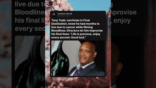 Tony Todd’s Final Farewell in Bloodlines Tony Todd’s Final Farewell in Bloodlines