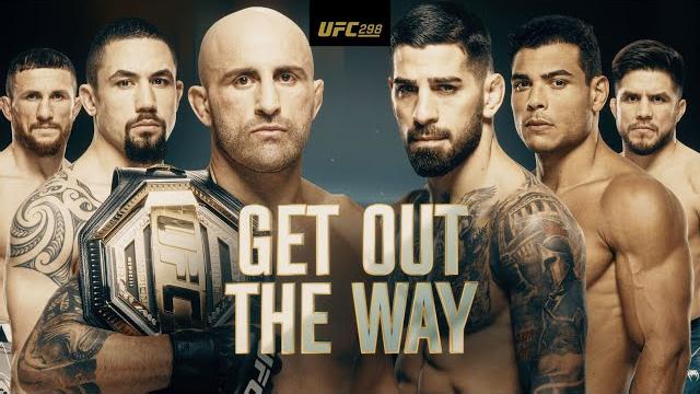 UFC 298: Volkanovski vs Topuria - February 17, 2024 UFC 298: Volkanovski vs Topuria - February 17, 2024