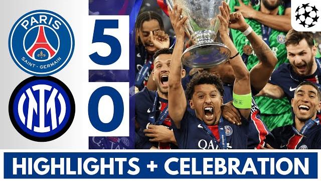PSG vs Inter Milan (5-0) Extended HIGHLIGHTS & CELEBRATION | Champions League 2025 FINAL! PSG vs Inter Milan (5-0) Extended HIGHLIGHTS & CELEBRATION | Champions League 2025 FINAL!