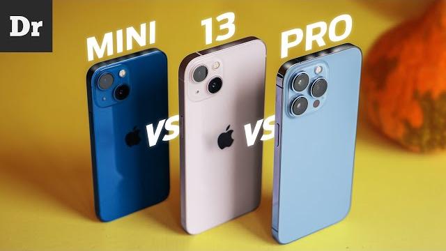 iPhone 13 vs mini vs Pro | БОЛЬШОЙ ОБЗОР iPhone 13 vs mini vs Pro | БОЛЬШОЙ ОБЗОР