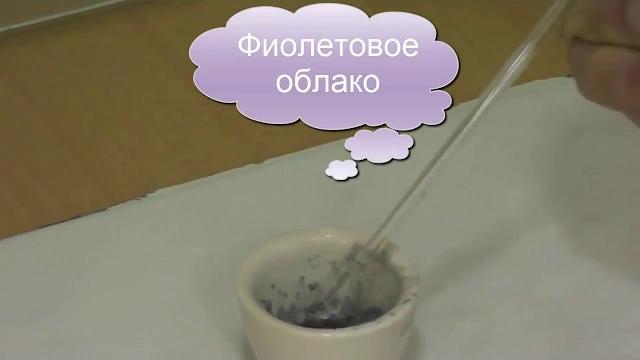 Взаимодействие алюминия с йодом Взаимодействие алюминия с йодом