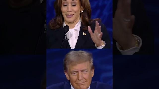 Vice Pres. Kamala Harris says "You're not running against Joe Biden, you're running against me." Vice Pres. Kamala Harris says "You're not running against Joe Biden, you're running against me."