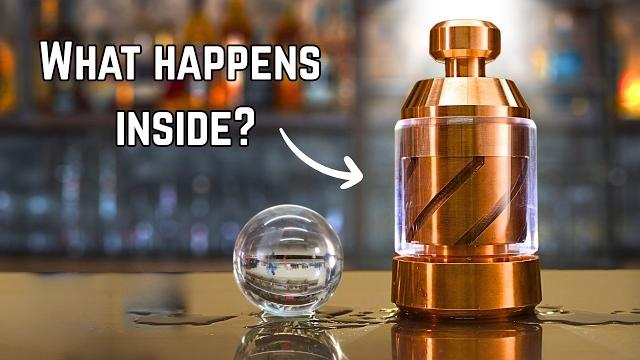 This Transparent Ice Press makes PERFECT ICE SPHERES This Transparent Ice Press makes PERFECT ICE SPHERES