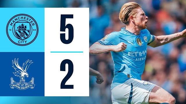 HIGHLIGHTS! De Bruyne inspires stunning five-star City fightback! | Man City 5-2 Crystal Palace HIGHLIGHTS! De Bruyne inspires stunning five-star City fightback! | Man City 5-2 Crystal Palace