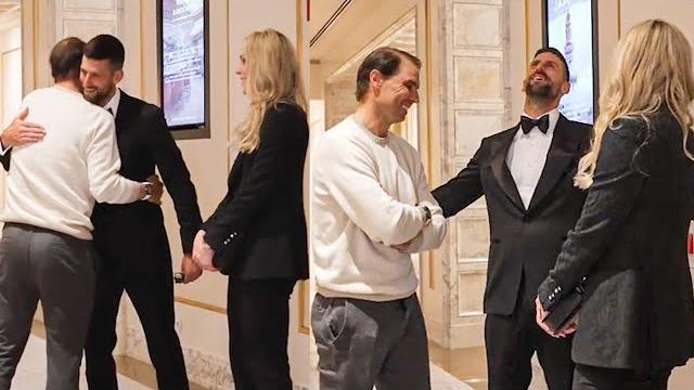 Djokovic's Priceless Reaction When Nadal Surprised Him | Laureus World Sports Awards 2025 Djokovic's Priceless Reaction When Nadal Surprised Him | Laureus World Sports Awards 2025