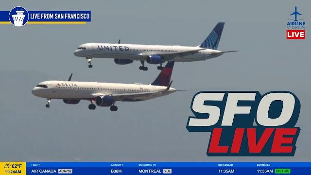 LIVE San Francisco (SFO) Airport Action! (May 22nd, 2025) LIVE San Francisco (SFO) Airport Action! (May 22nd, 2025)
