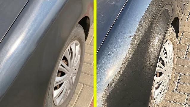 Полировка шагрени после неудачной покраски в гараже Полировка шагрени после неудачной покраски в гараже