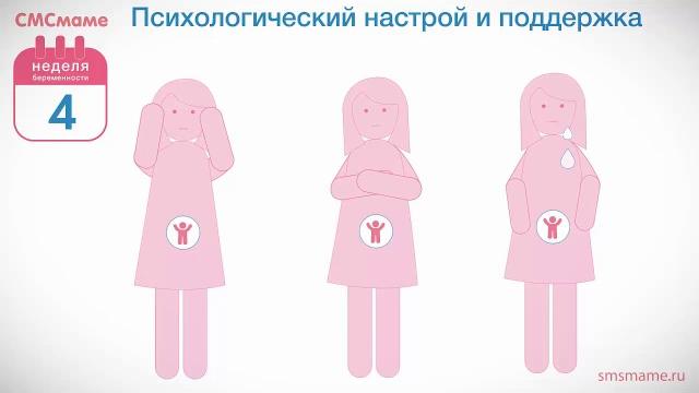 4 Неделя - признаки беременности, самочувствие на первых неделях, психологическая полддержка 4 Неделя - признаки беременности, самочувствие на первых неделях, психологическая полддержка