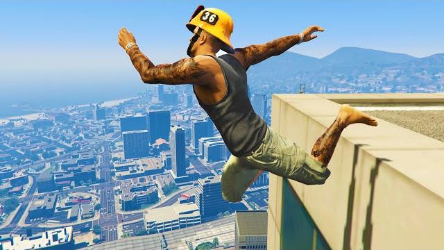 GTA 5 Funny/Crazy Jump Compilation (GTA V Fails Funny Moments) GTA 5 Funny/Crazy Jump Compilation (GTA V Fails Funny Moments)