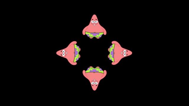 Patrick Star Dancing - Hologram Patrick Star Dancing - Hologram