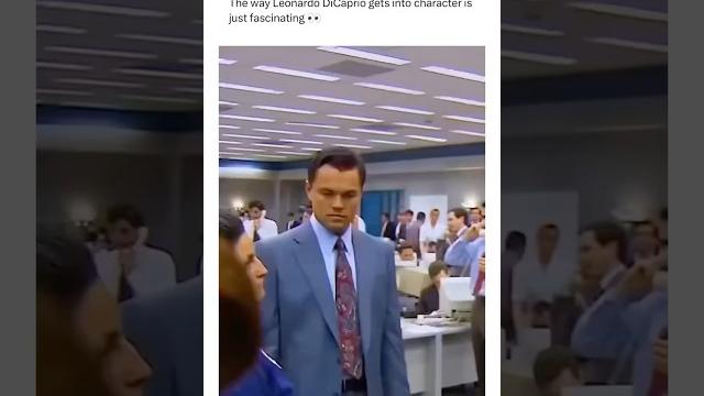 The way Leonardo DiCaprio gets into character is just fascinating The way Leonardo DiCaprio gets into character is just fascinating