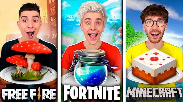Пробуем ЕДУ из ИГР ! Пробуем ЕДУ из ИГР !