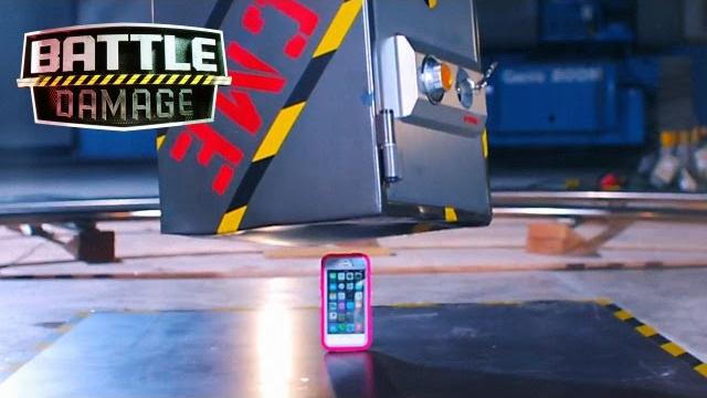 50-pound Safe Folds iPhone in Half | Battle Damage 50-pound Safe Folds iPhone in Half | Battle Damage