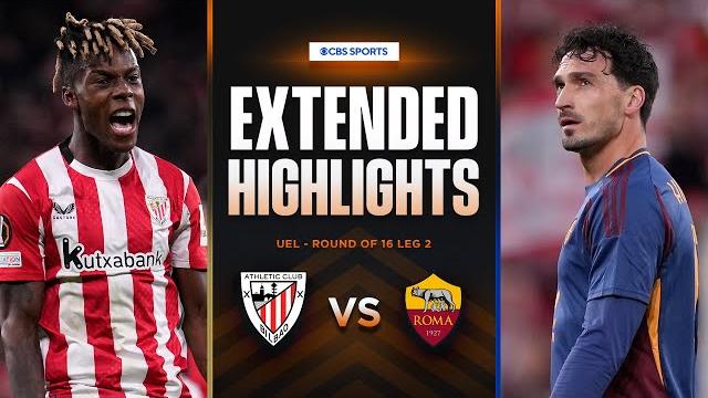 Athletic Club vs. Roma: Extended Highlights | UEL Round of 16 Leg 2 | CBS Sports Golazo Athletic Club vs. Roma: Extended Highlights | UEL Round of 16 Leg 2 | CBS Sports Golazo
