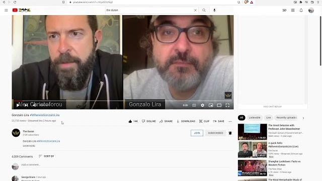 GONZALO LIRA IS ALIVE GONZALO LIRA IS ALIVE